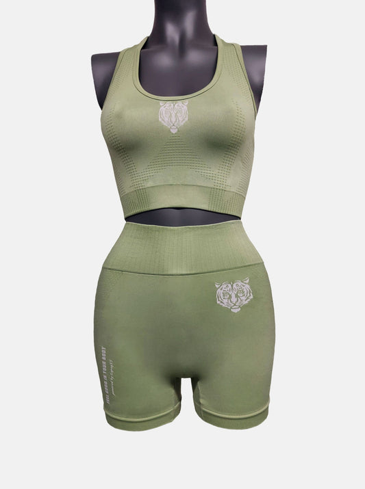 High Waist Short - Workout Set Women