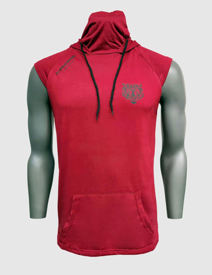 T-shirt à capuche Ninja sans manches Homme