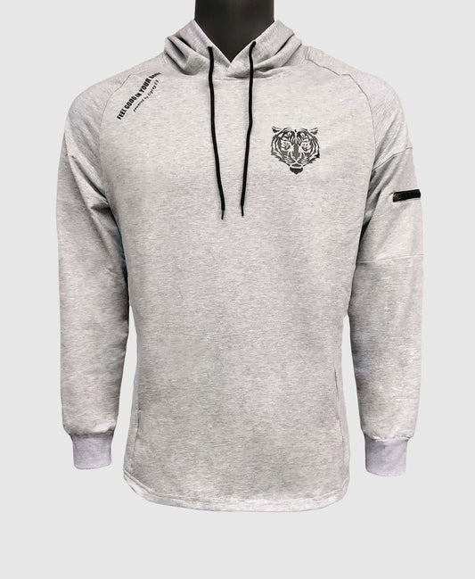 Sport Hoodie with Arm Zip Pocket Men