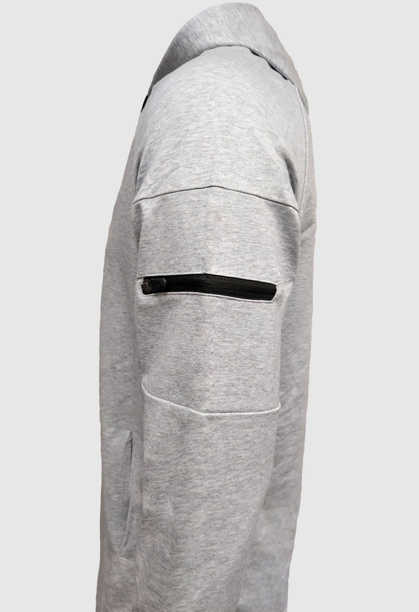 Sweat à capuche sport avec poche zippée sur le bras Homme