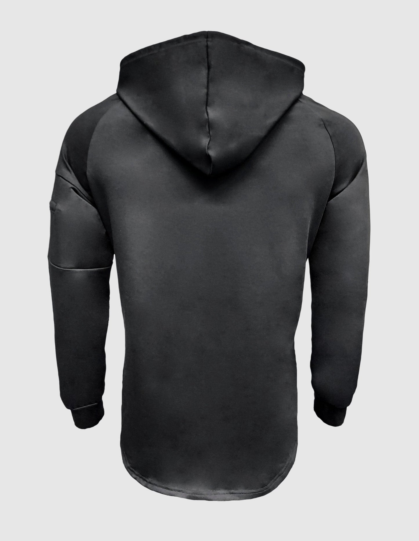 Sweat à capuche sport avec poche zippée sur le bras Homme