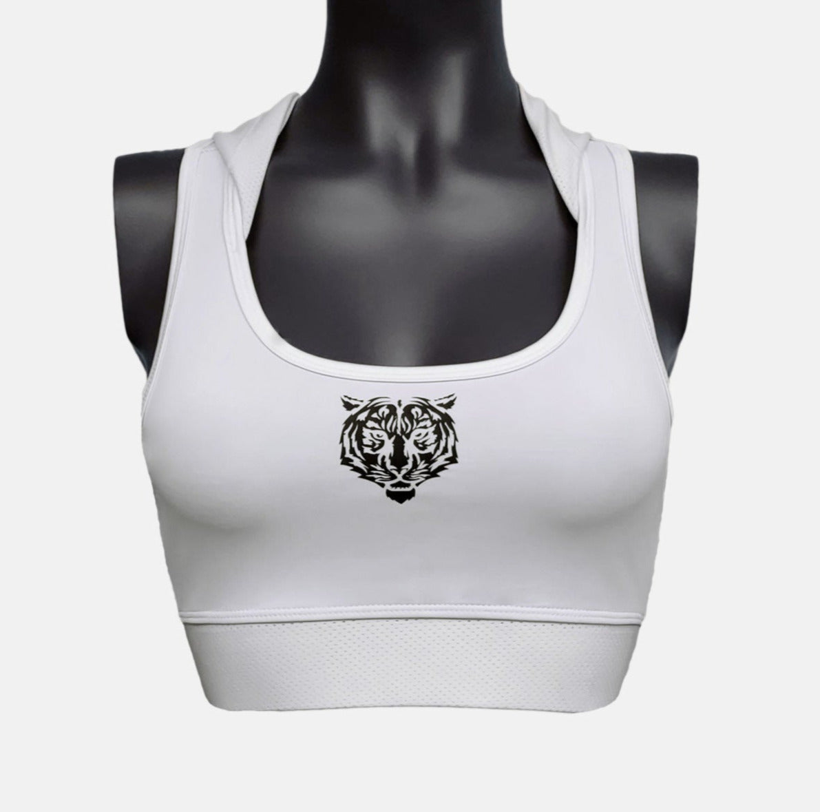 Haut court de sport à capuche pour femmes